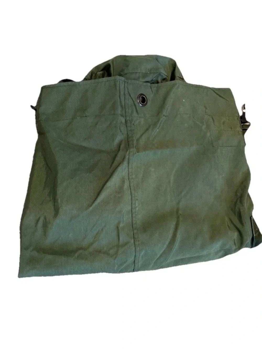 USGI Olive Drab Top Load NylonDuffle Bag with BackpackStraps USA Armed Forces